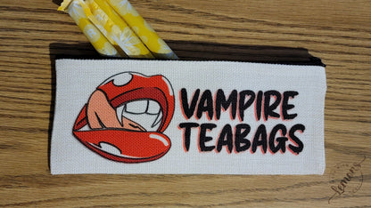 Vampire Teabags Tampon Bag